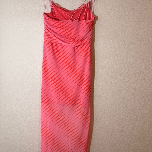 Urban Outfitters Pink and Red Strappy Top - Picture 6 of 7